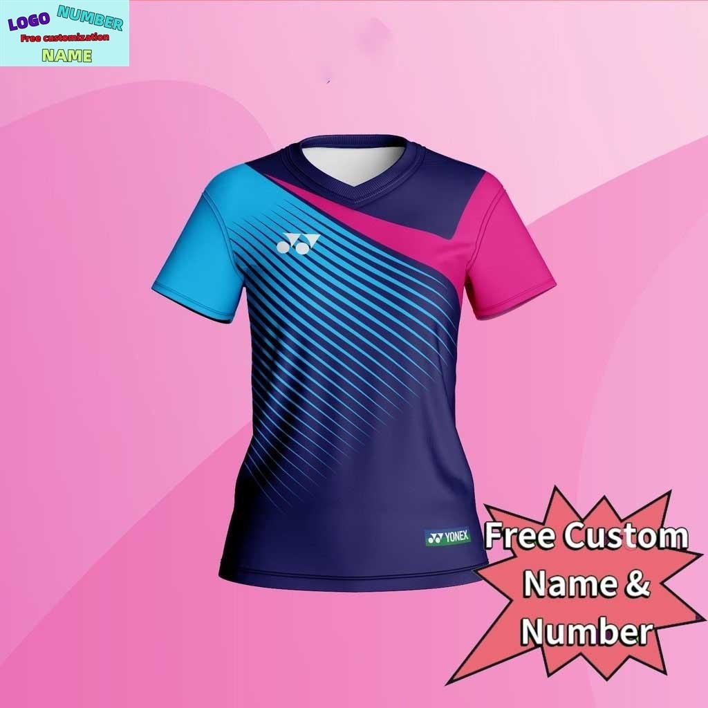 2024【Free Custom Name & Number】Newest Badminton Women's Sports Jersey ...