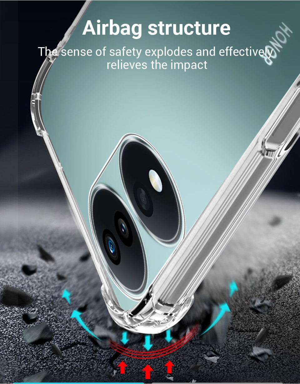 SEAHAI Cover per Honor X7a, Custodia Ultra Sottile in Silicone TPU, Retro in Vetro Temperato a Elegante Motivo Dipinto Antiurto AntiGraffio Case, Fantasia stellare
