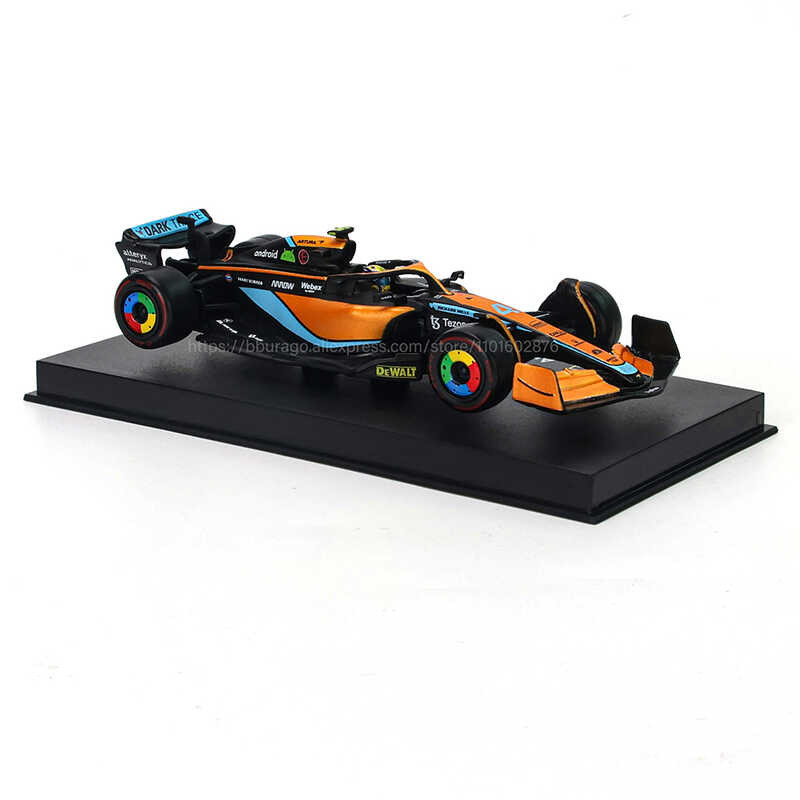 Bburago 1/43 Scale McLaren MCL36 F1 Car Diecast Model - Daniel Ricciardo #3, Alloy Body, Official Licensed - View #8