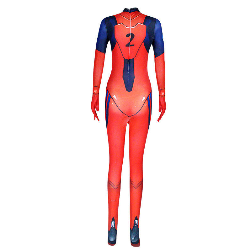 Asuka Langley Soryu Ayanami Rei Zero Two Dva Cosplay Costume Asuka Test ...