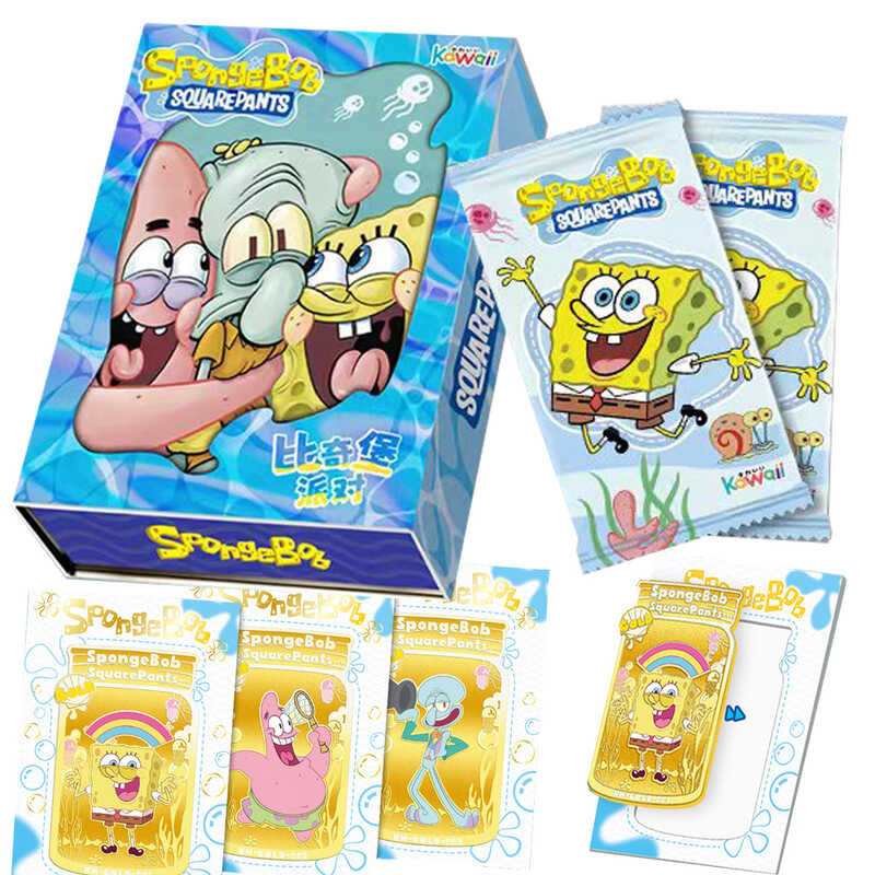 Tanging Spongebob Squarepants Card Ang Beachburg Party Series Kawaii ...