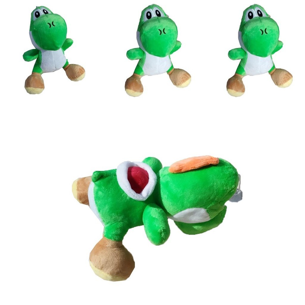 Bros Super Mario Plush Yoshi Joeut Stuffed Animal Doll 8/12inch Fans ...