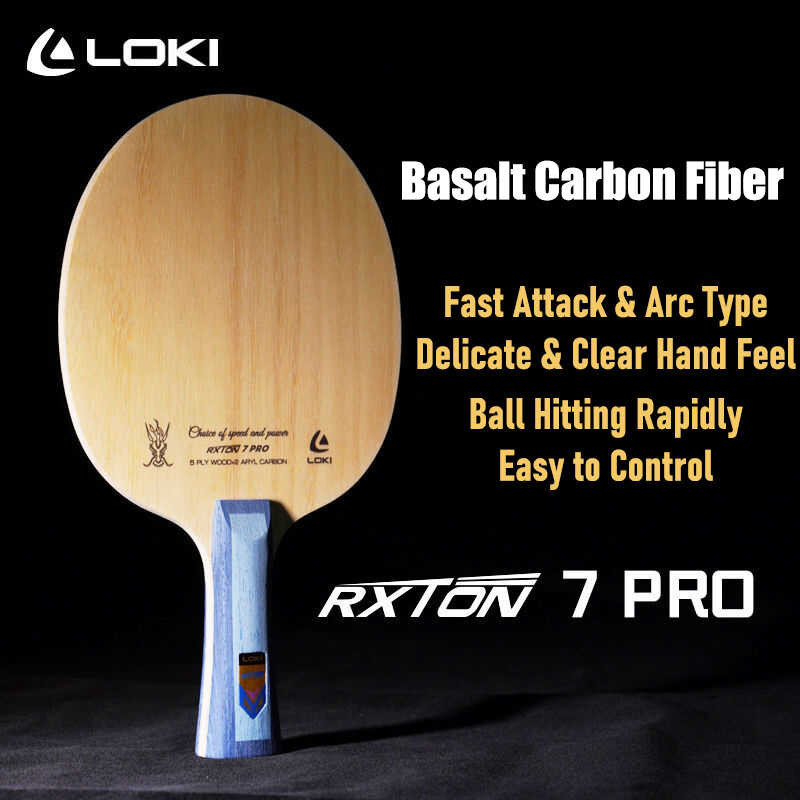 LOKI RXTON Pro Table Tennis Blade 7 Layers CS FL Handle Professional ...