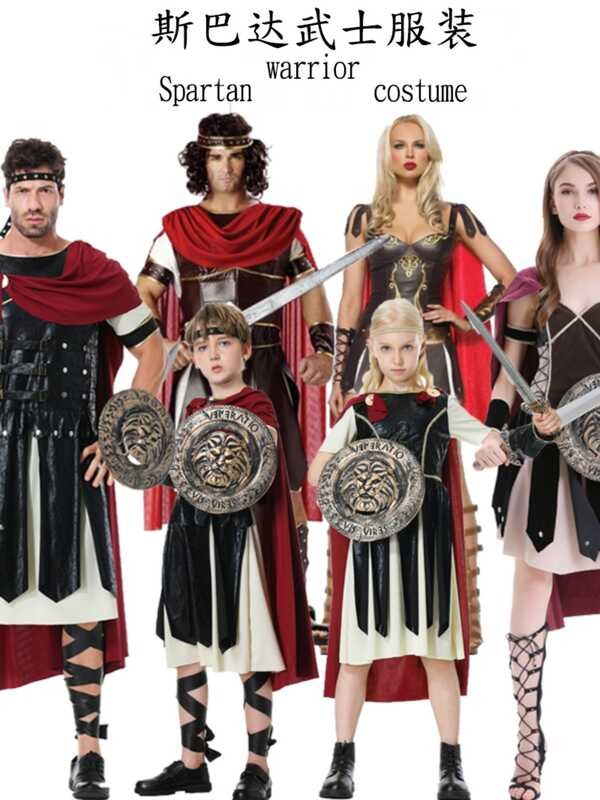 ume Ancient Greek War God Roman Female Warrior Adult Male COS Spartan ...