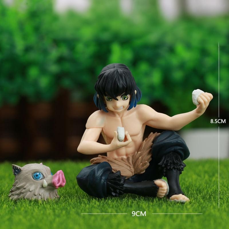 Demon Slayer Kimetsu No Yaiba Sitting Position Rice Ball 10cm Anime ...