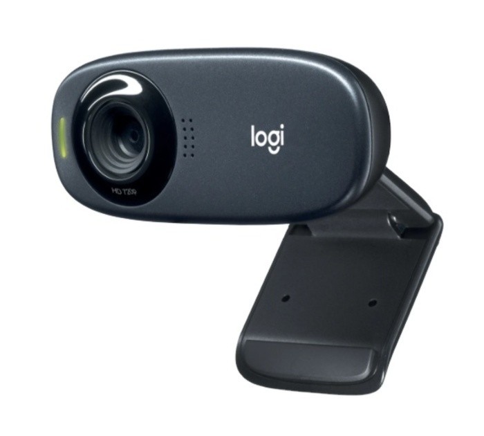 Logi-Tech C310 High Resolution Home Computer Desktop Webcam Teaching ...