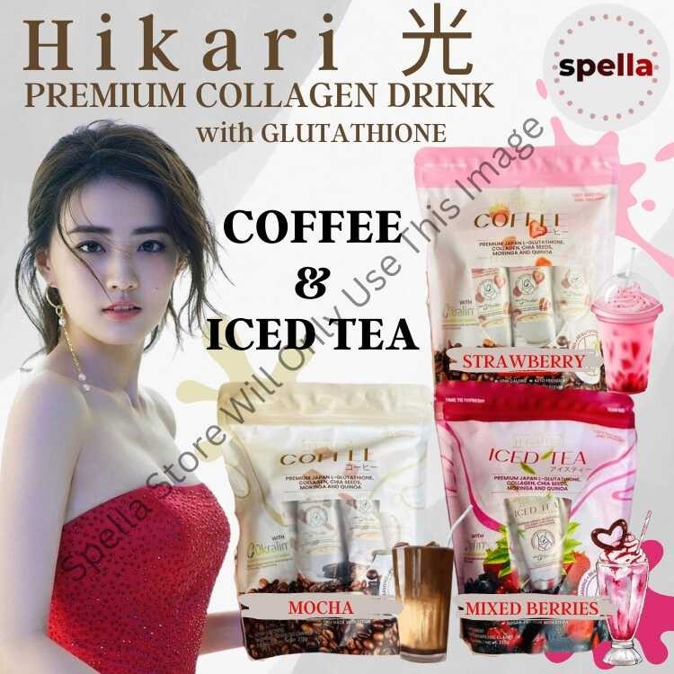 Hikari Coffee Mocha Collagen Drink with Glutathione And Skin Whitening ...