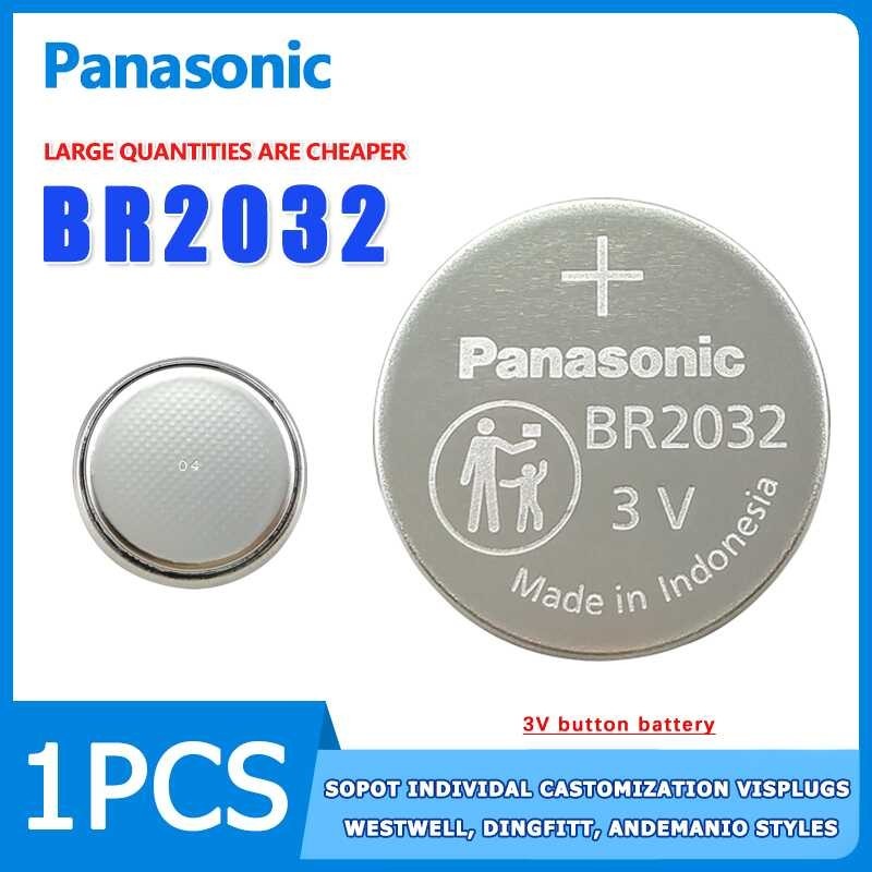 Panasonic Br2032 3V Button Battery For Mercedes Benz Hyundai Audi Car ...