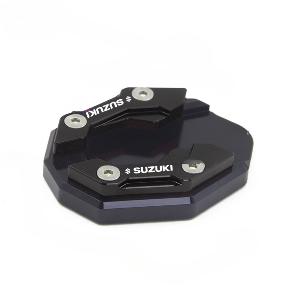 Motorrad Seitenständer Fußverbreiterung Für Suzuki Burgman 400 650 125 AN400 - Black