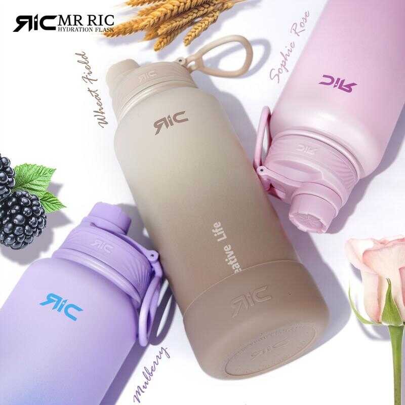 Mr Ric New Color Sy Series Vacuum Flask Free Silicone Boot Tumbler Wide ...
