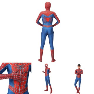 Raimi Spiderman Costume 3D Print Spandex Superhero Cosplay Adult
