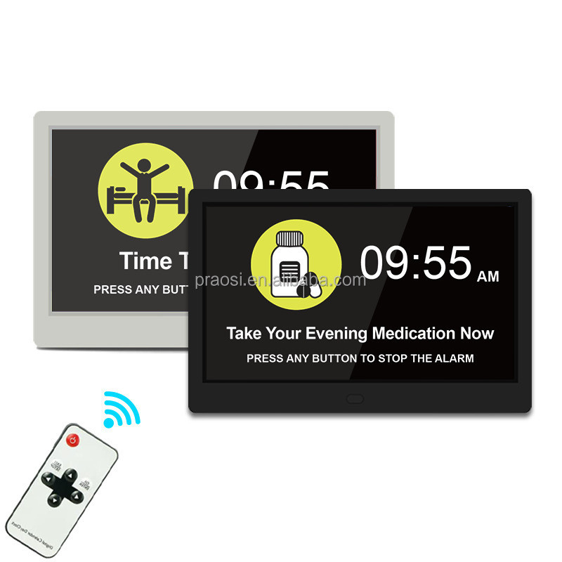 Cheap 7" 8" 10" 12" 15" LCD Digital Calendar Day Clocks Dementia Clock
