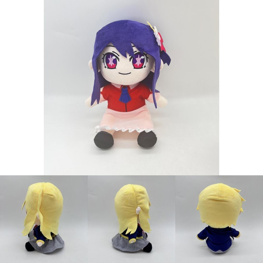 No Ko Oshi Plush Soft And Plush Toy For Anime Fans Purple Hair Red ...