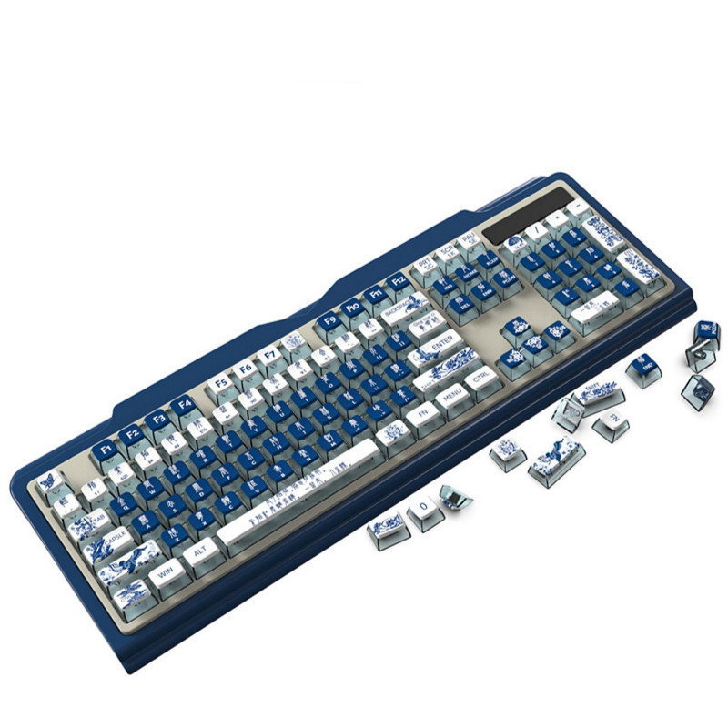 116 Keys Blue and White Porcelain ASA Profile Translucent Pudding ...