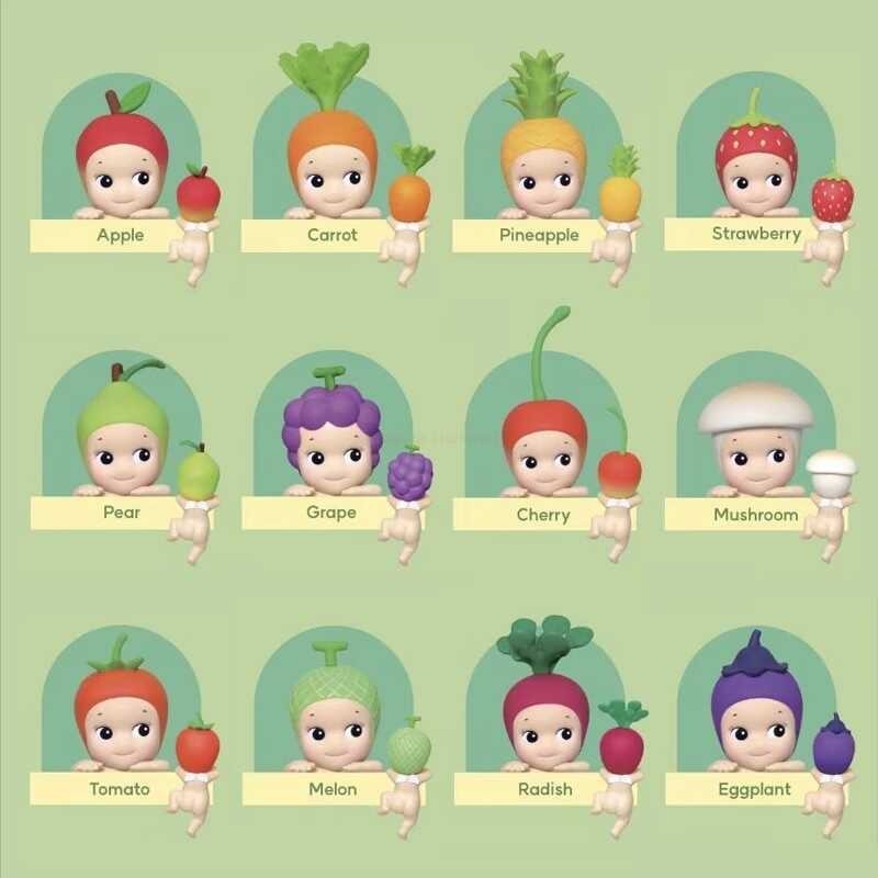 Sonny Angel Blind Box Harvest Series Toy Cute Hippers Fruit And ...