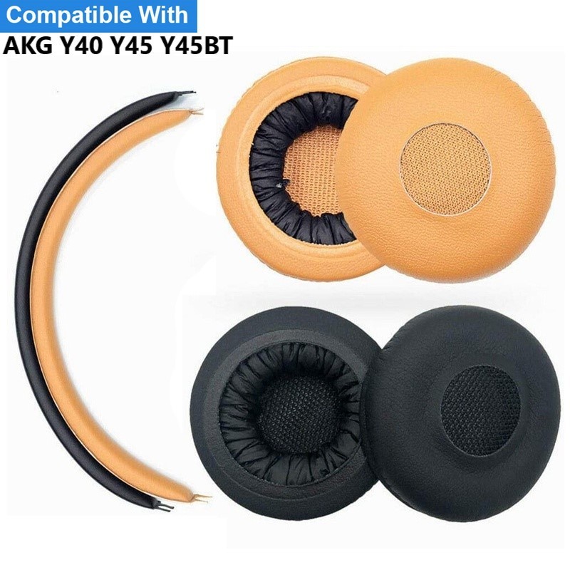 Replacement Headphone Earpads For AKG Y40 Y45 Y45BT Headphone Earpads