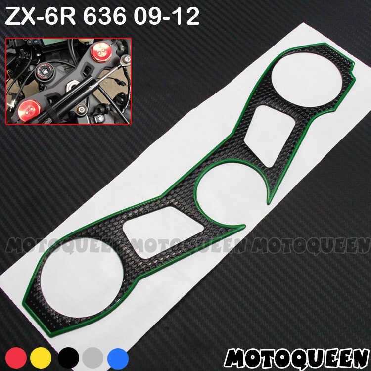 Motorcycle Decals Triple Tree Top Clamp Upper Front End Handlebar Cover ...