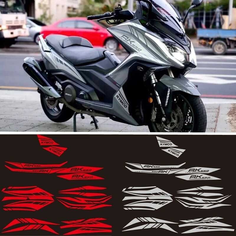 & Motorbike Full Decals Decals Body Glitter Decals For KYMCO Ak550 AK ...