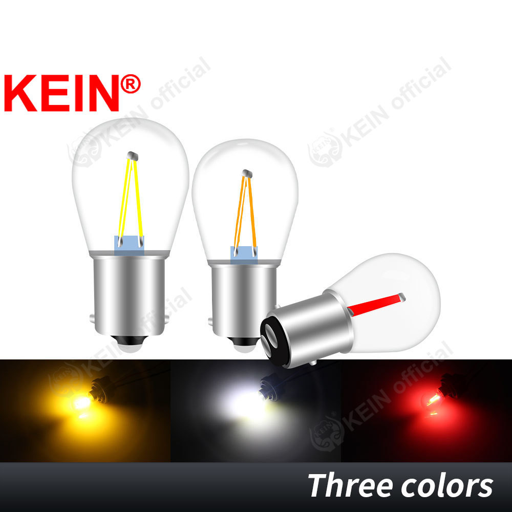 KEIN 2PCS 1156 1157 Led Brake Light BAY15D BA15S Tail Light Park Light