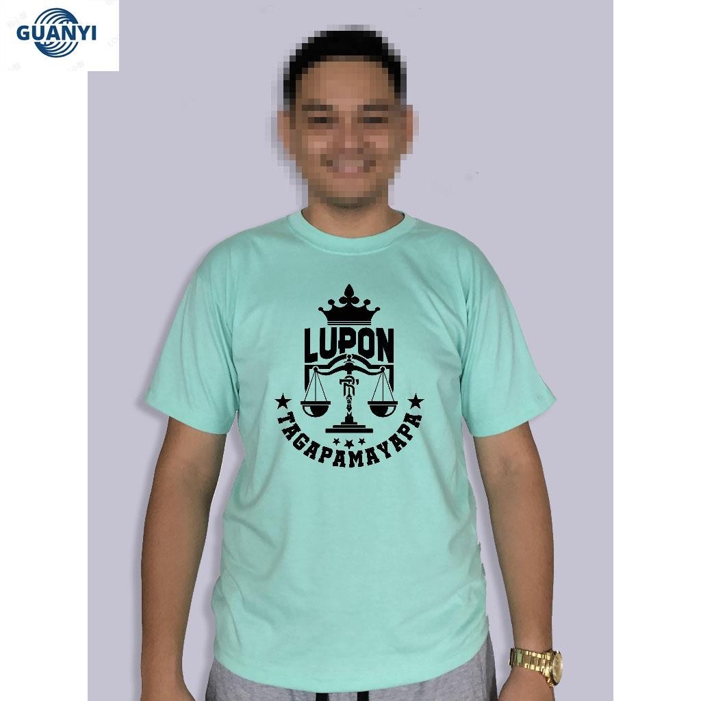 LUPON TAGAPAMAYAPA FOR BRGY WORKER ROUNDNECK | Shopee Philippines