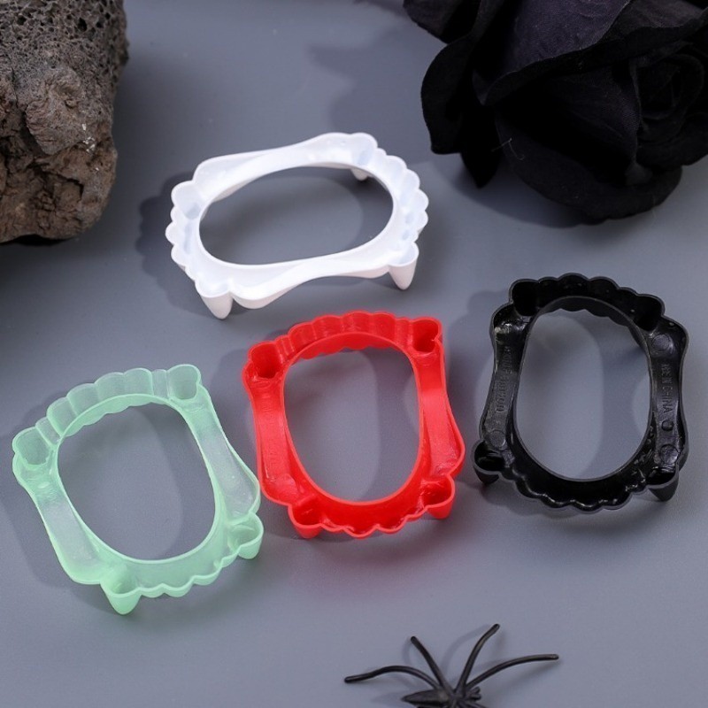 [Top Selection] 1Pair Kids Adults False Tooth / Horror Bloody Party ...