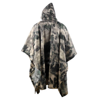 Outdoor Camping Raincoat Hiking Poncho Hunting Military Tactical ...