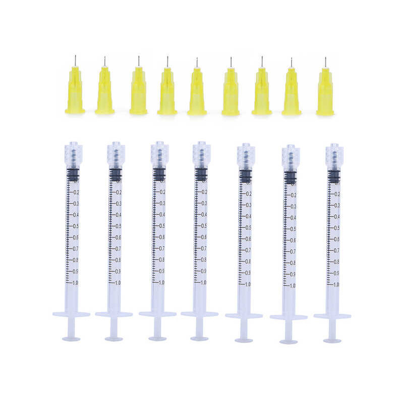 1 Ml Luer Lock Syringes + 30G 4Mm Injection Needles Injection Tool