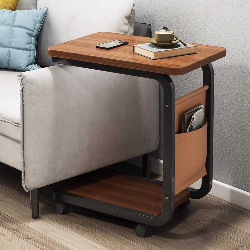 Side table, small coffee table, movable living room sofa, corner table ...