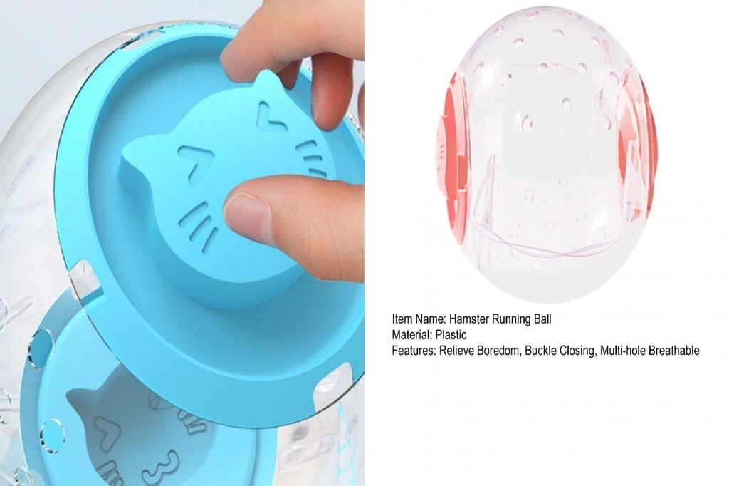Vip Hamster Exercise Equipment Transparent Hamster Running Ball with ...