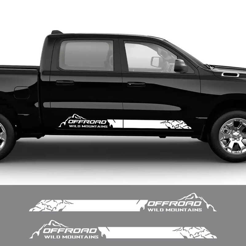 キ Car Stickers Universal Wild Mountain Style Decor Decal Para Sa Ford ...