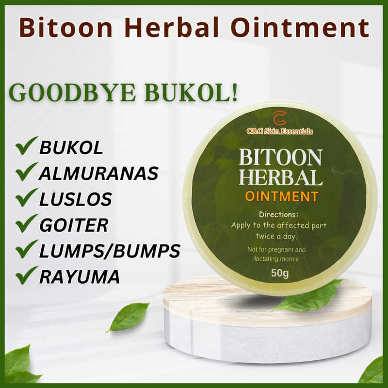 Original Bitoon Herbal Ointment: Effective Gamot Pantunaw sa Mga Bukol ...