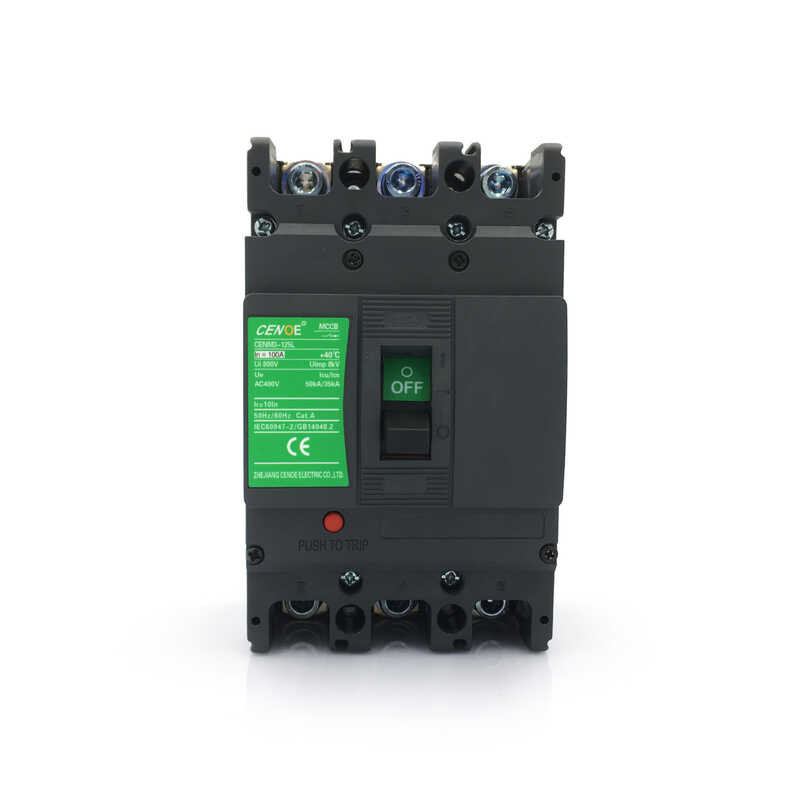 3P 16-125A Molded Case Circuit Breaker MCCB With Module Box Already ...