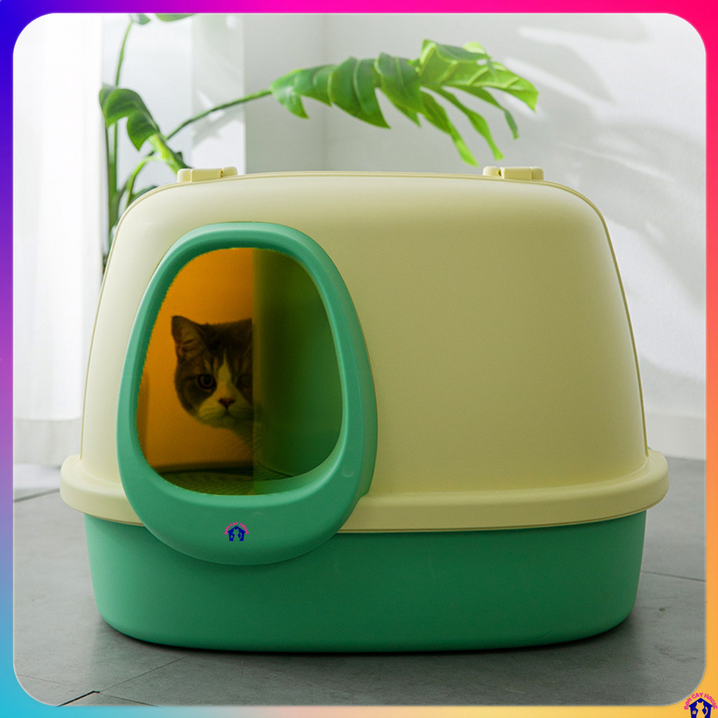 Super Jumbo Size Morden Corrido Style Cat Toilet Open Top Cat Litter