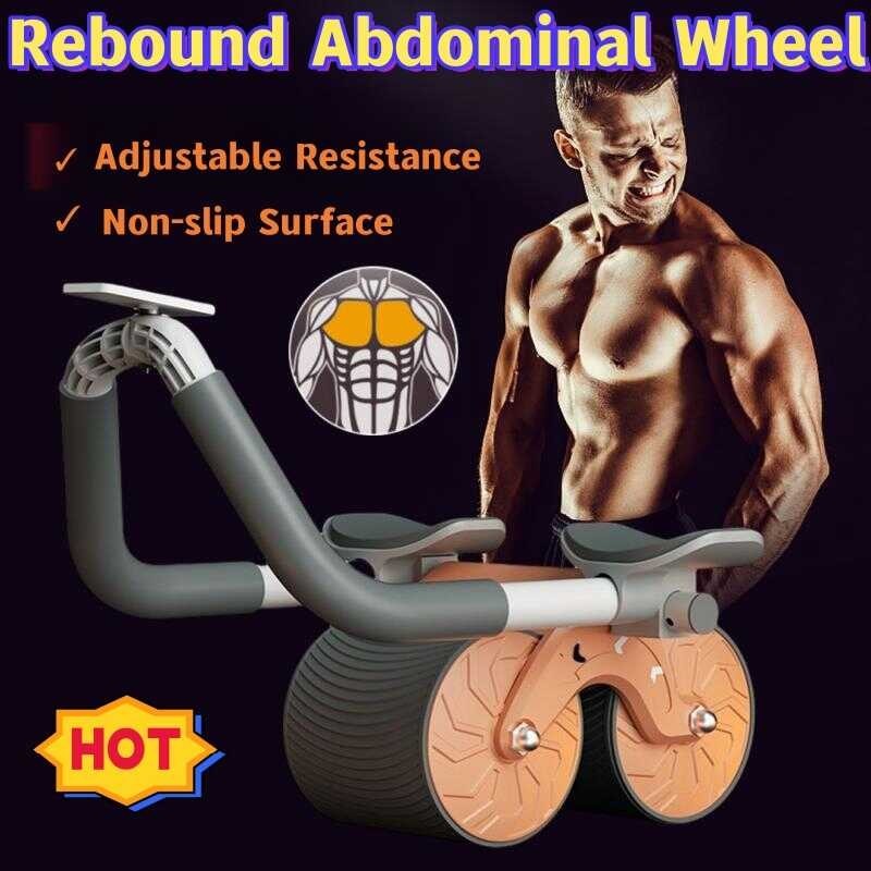 jiketai Elbow Support Rebound Abdominal Wheel Automatic Rebound Roller