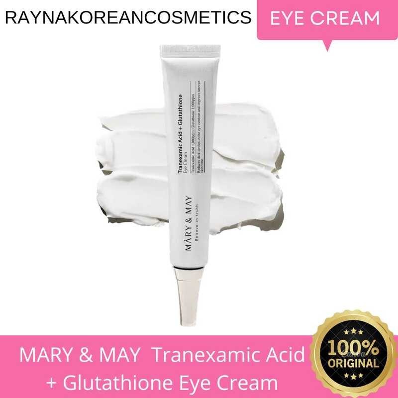 Mary & May Tranexamic Acid + Glutathione Eye Cream 30g | Shopee Philippines