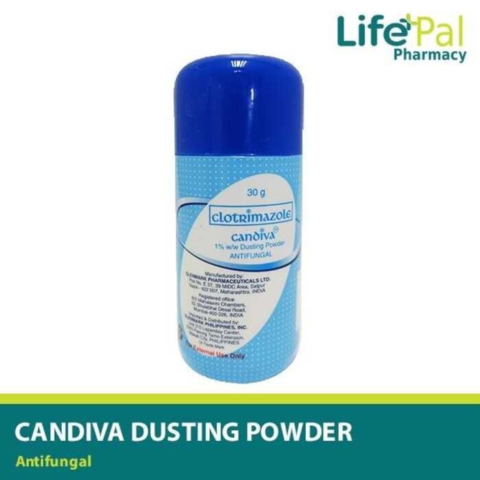 Clotrimazole Candiva Dusting Powder Antifungal 30g Makeup remover Face makeup Shopee Philippines