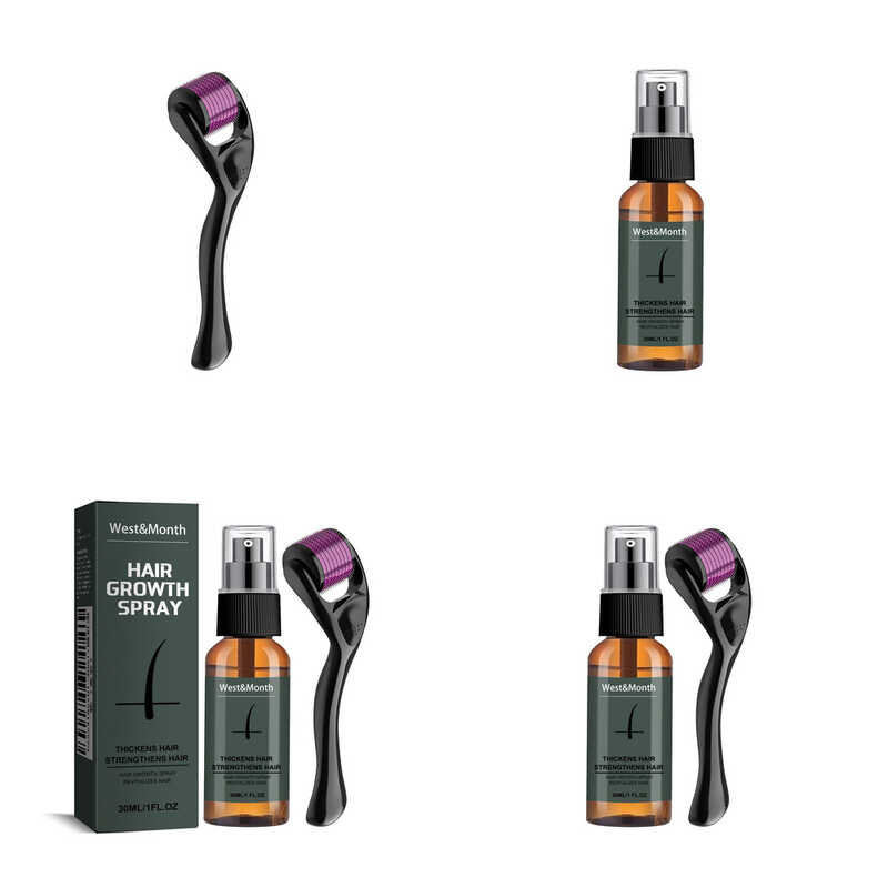 Westandmonth Beard Growth Spray Set Nourishing And Moisturizing Spray