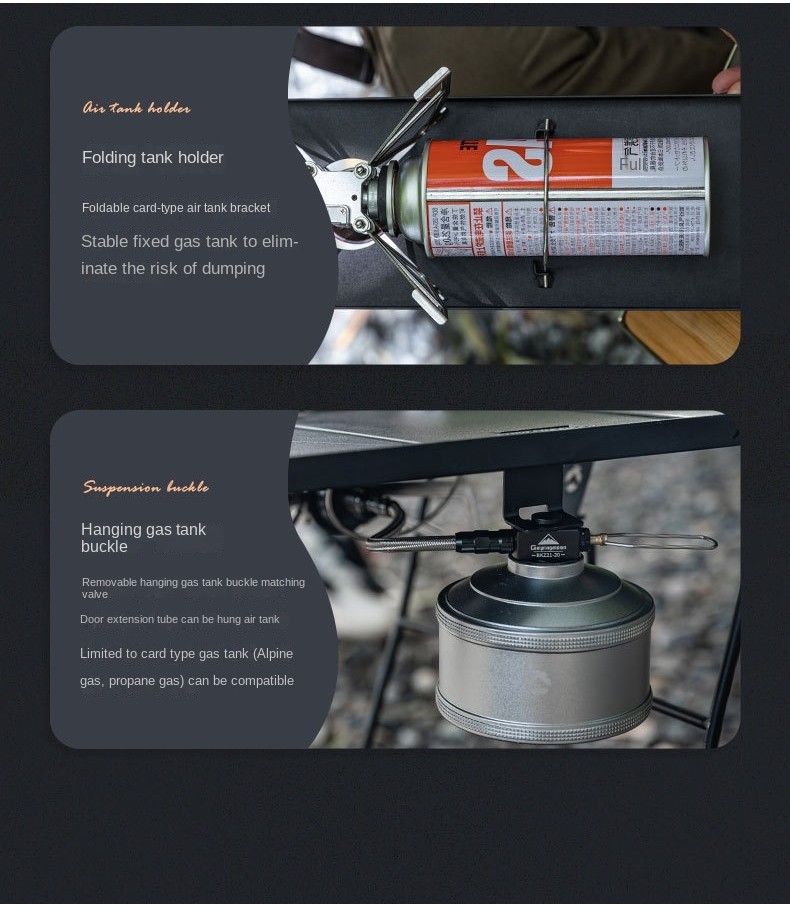 Campingmoon GT-3 Butterfly Butane Stove Table Half Unit IGT Camping ...