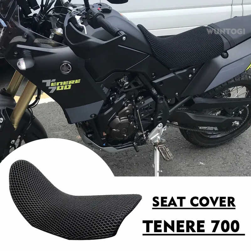 Tenere 700 Seat Cover Fabric Saddle Motorcycle Protecting Cushion Seat ...