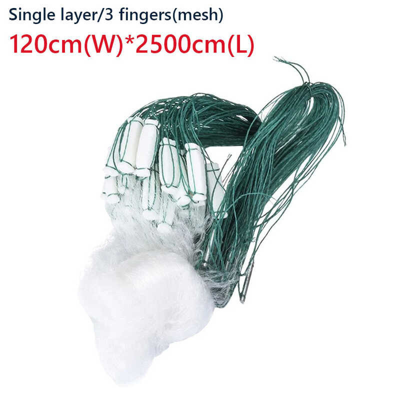 \12304; Lokal na pagpapadala】 25M 45M Fish Mesh Trap Monofilament Gill