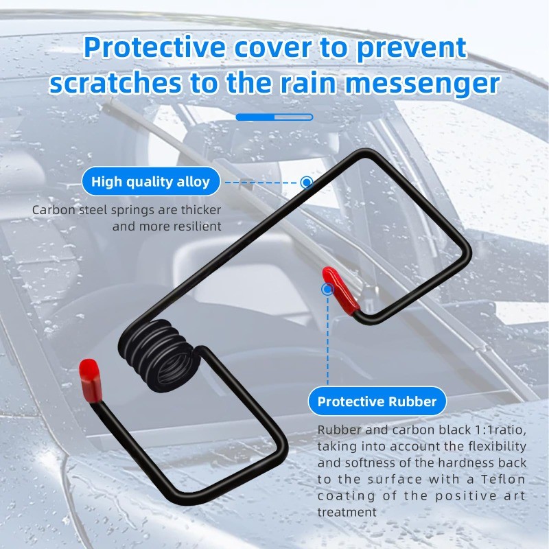 Universal Car Wiper Booster Spring - Intelligent Windshield Wiper Arms ...