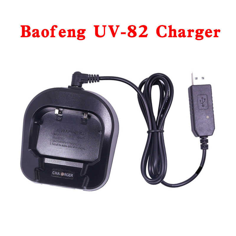 Genuine Baofeng UV-82 UV-8D Walkie Talkie Desktop Charger Portable UV ...