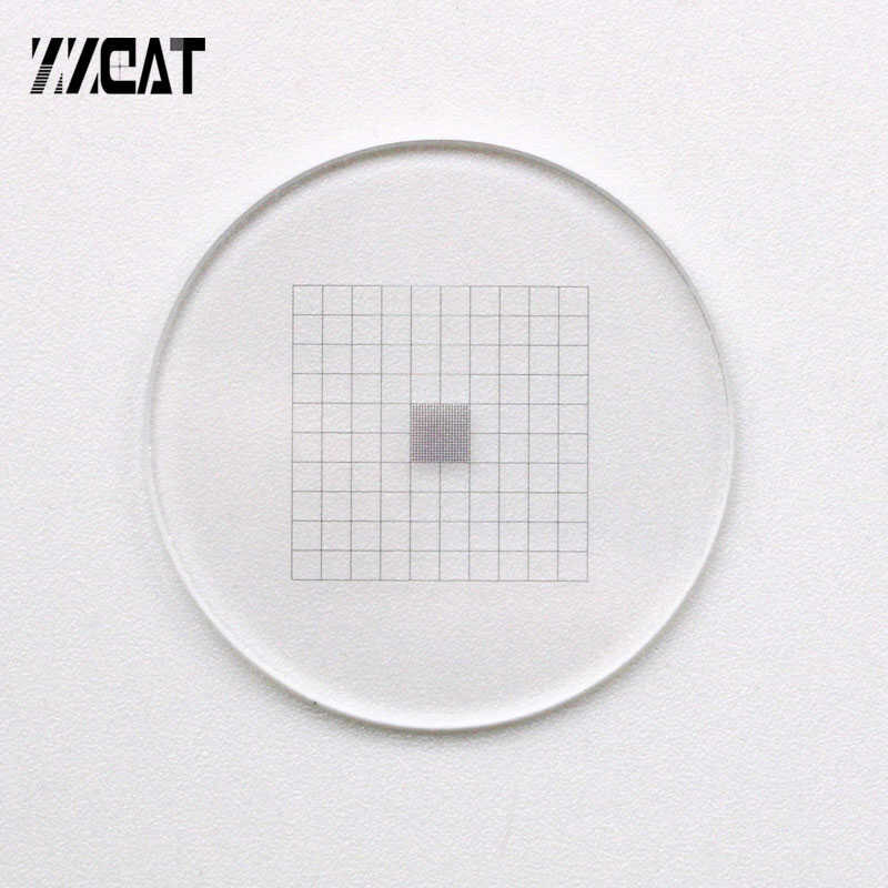 934 0.1MM 1MM Grid Scale Value Stereo Reticle Grid Cell Value Scale ...