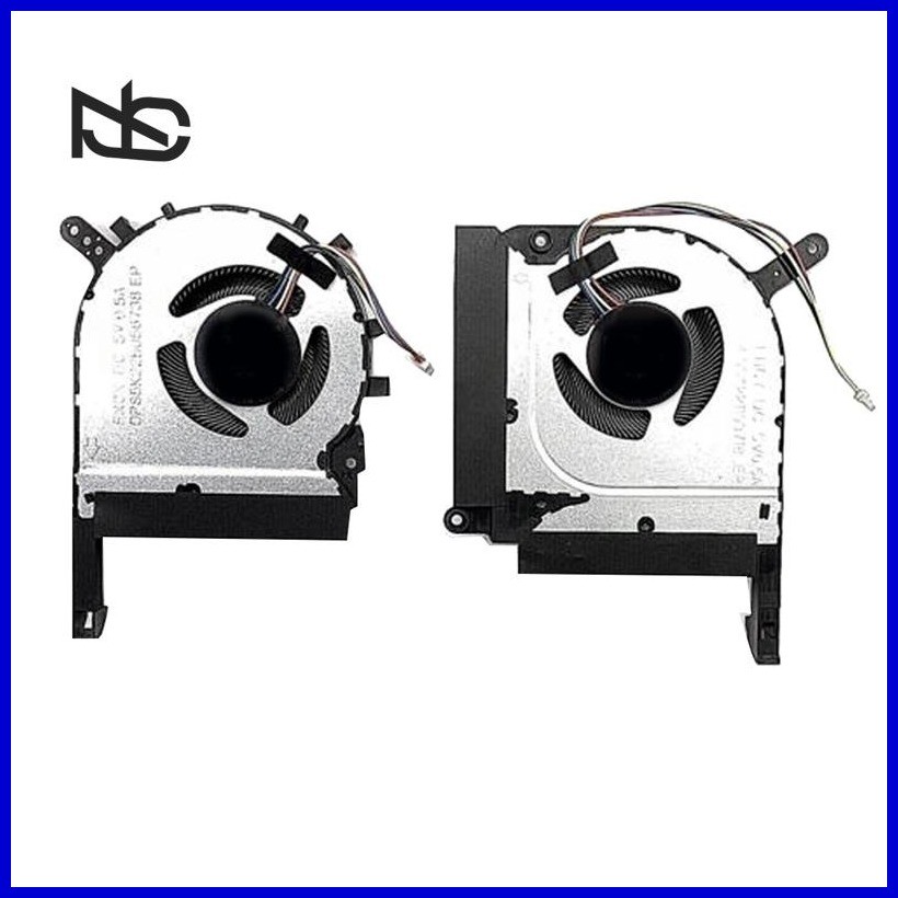 Ventilateur De Refroidissement CPU+GPU Pour ASUS TUF A15/A17 - Modèles FA506Q, FX506H, FA706I, FA706QR, Etc. - Réf. DFS5K22... / FNCX / FNCY