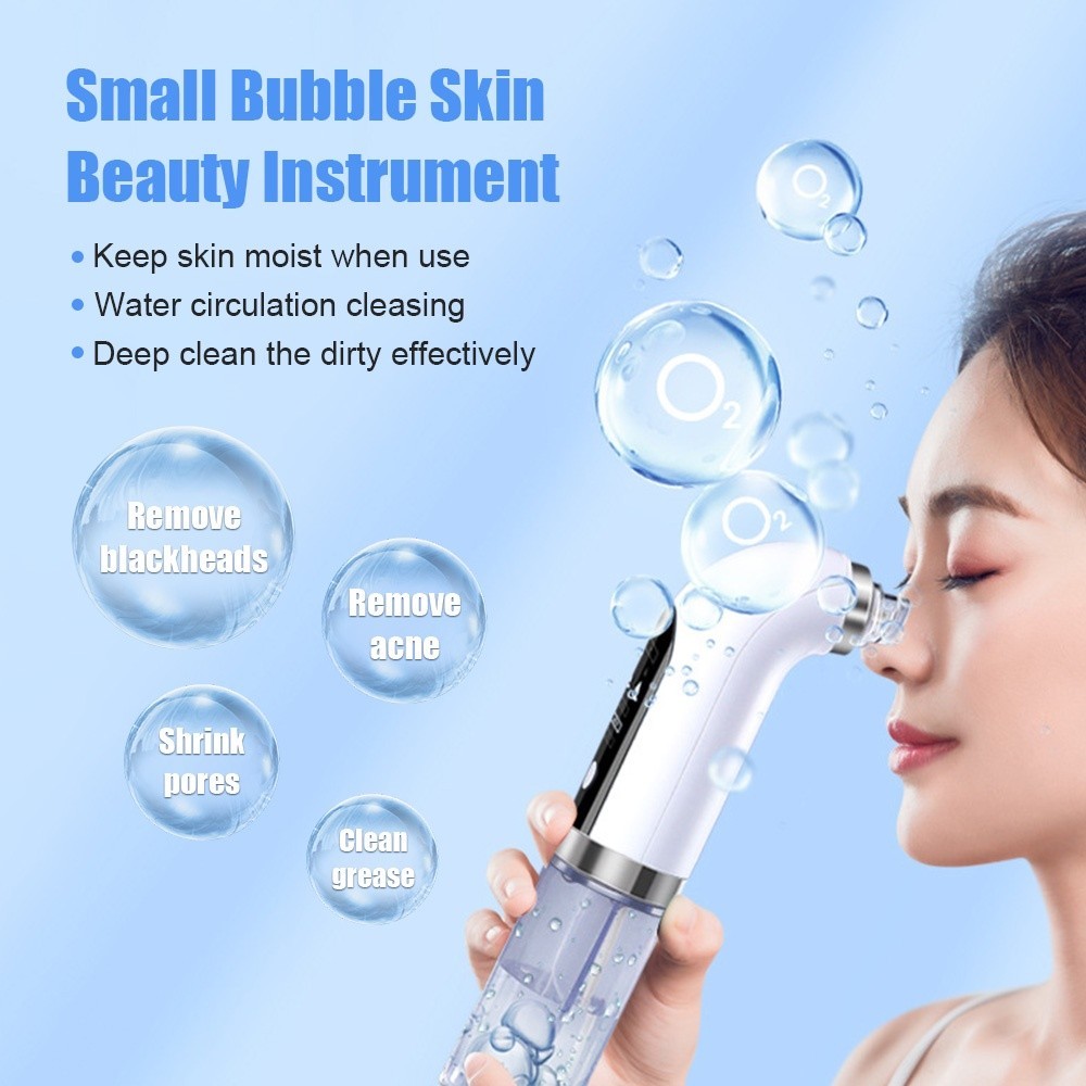 Pore Vacuum Blackhead Remover Water Circulation Pore Cleaner Acne ...