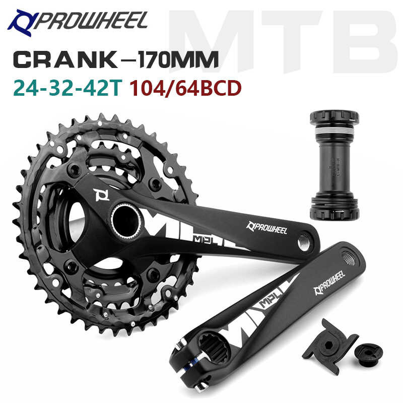 Fixed Cranksets Prowheel 170mm Crankset Fixed Gear Track Prowheel
