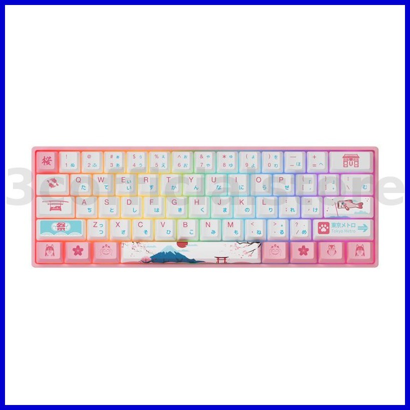 AKKO 3061 Tokyo R2 61 Keys Mechanical Gaming Keyboard Wired Hot ...
