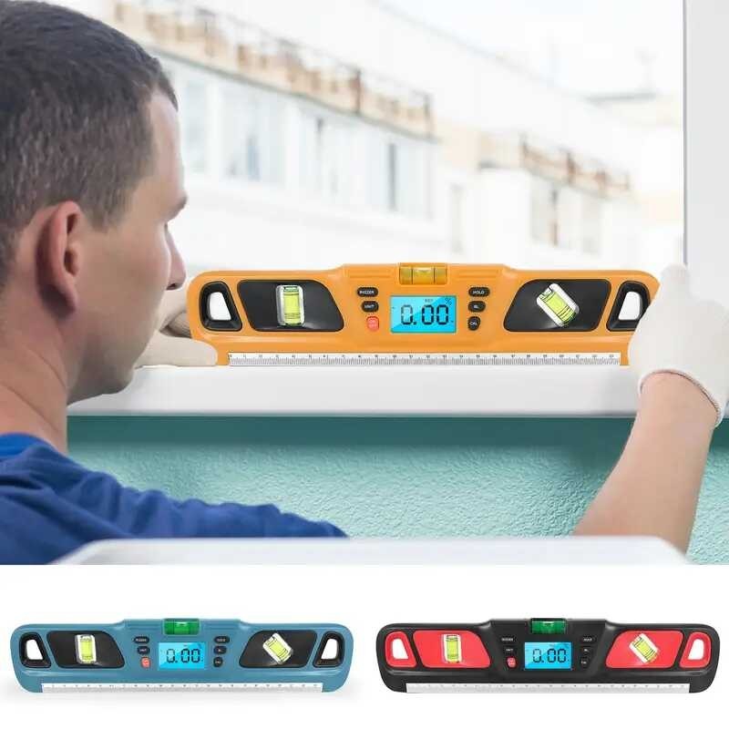 Digital Spirit Level Angle Ruler Level Ruler Multi-functional Digital ...