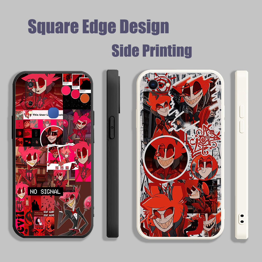 Case For Vivo V25E Y53 V11i Z3i Y51A Y31 2021 Print anime hazbin hotel ...