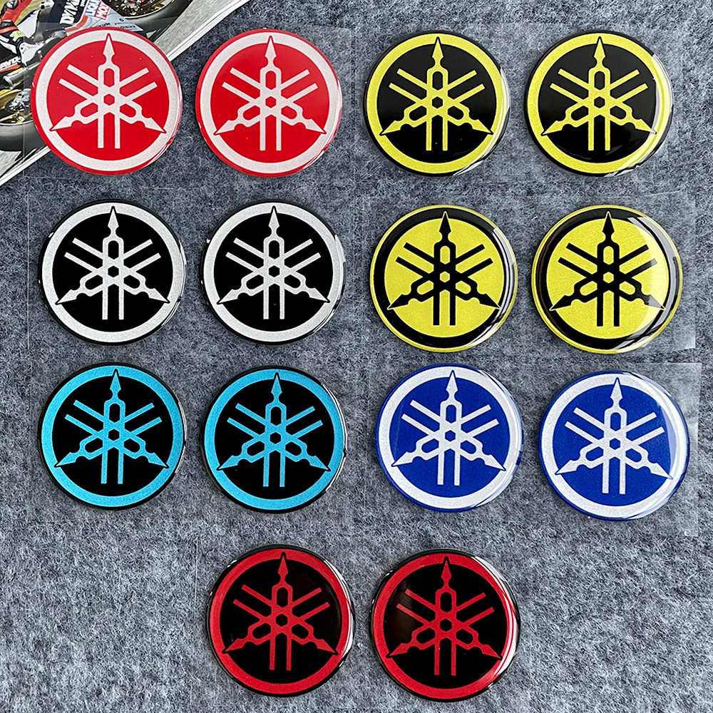 3D Resin Yamaha Logo Sticker Reflective Waterproof Motorcycle Body ...